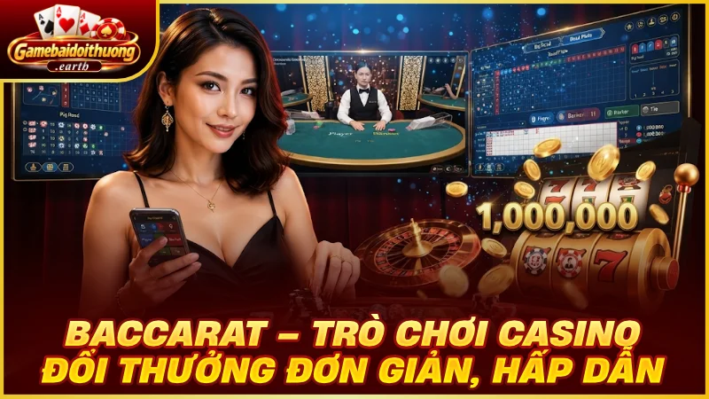 Baccarat – Trò chơi casino đổi thưởng đơn giản, hấp dẫn