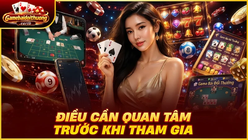 Điều cần quan tâm trước khi tham gia
