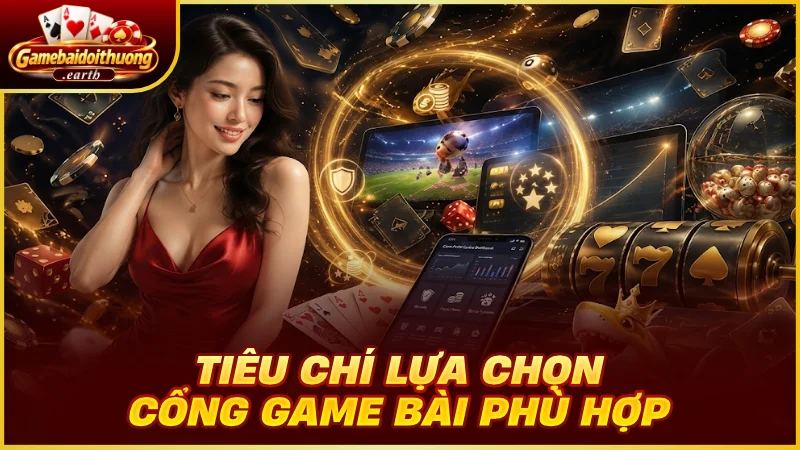 Tiêu chí lựa chọn cổng game bài phù hợp