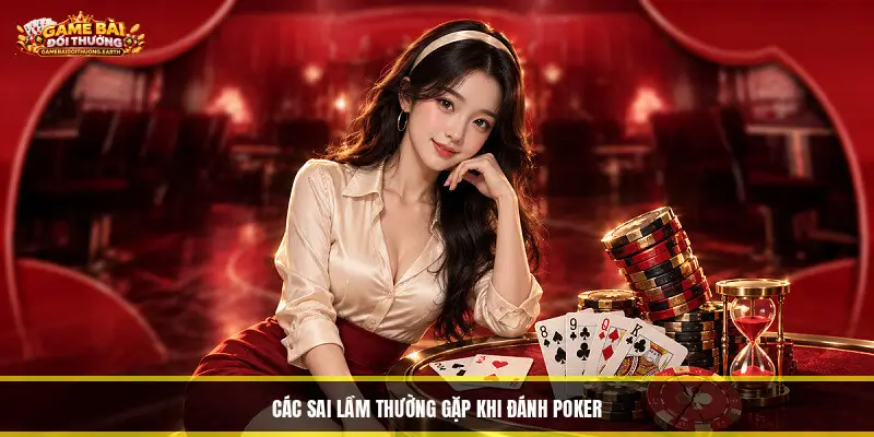 Các Sai Lầm Thường Gặp Khi Đánh Poker